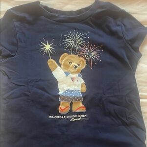 Ralph Lauren Polo Bear Navy T-Shirt